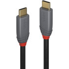 Cablu de date / adaptor LINDY USB Male la USB-C Male, 7m, Black