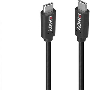 LINDY USB-C Male la USB-C Male, 1.5m, Black