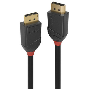 LINDY DisplayPort Male - DisplayPort Male, v2.0, 3m, negru