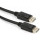 Cablu video Spacer DisplayPort Male - DisplayPort Male, v1.4, 2 m, Negru