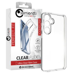 Lemontti Capac protectie spate Silicon Transparent pentru Galaxy A16 5G