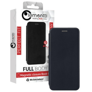 Lemontti Husa de protectie tip Book Elegant Black Galaxy A17