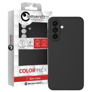 Lemontti Capac protectie spate Silicon Soft Slim Black pentru Galaxy A36