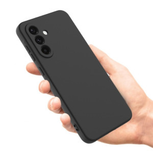 Lemontti Capac protectie spate Silicon Soft Slim Black pentru Galaxy A56