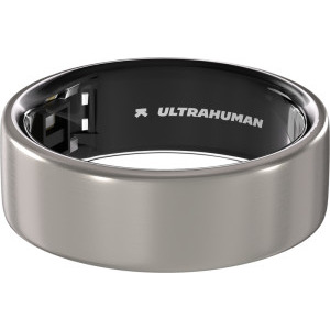 Ultrahuman Ring AIR, Raw Titanium 11