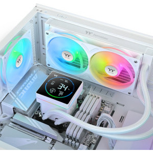 Thermaltake TH240-S V3 ARGB Sync AIO Liquid Cooler Snow Edition