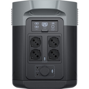 EcoFlow Statie de alimentare portabila Delta 2 Max, 2048 Wh, 2400 W, LiFePO4