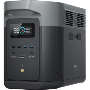EcoFlow Statie de alimentare portabila Delta 2 Max, 2048 Wh, 2400 W, LiFePO4