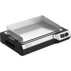 iHunt Plita electrica Teppanyaki, Plita electrica Bro Teppanyaki Grill, 1650W, Negru/Argintiu