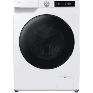 Masina de spalat rufe cu uscator Samsung WD10HG6U34BEU4, Spalare 10 kg, Uscare 6 kg, 1400 RPM, Clasa A, Digital Inverter, AI EcoBubble, AI Energy, Hygiene Steam, SmartThings, Alb