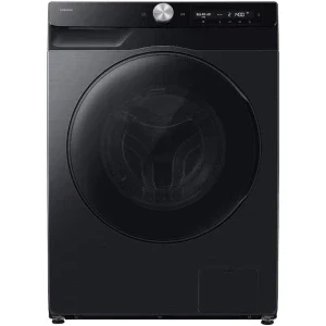 Masina de spalat rufe cu uscator Samsung WD90HG6U94BBU4, Spalare 9 kg, Uscare 6 kg, 1400 RPM, Clasa A, Digital Inverter, Flex Auto Dispense, AI EcoBubble, AI Energy, Hygiene Steam, SmartThings, Negru