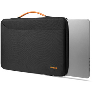 Tomtoc Geanta laptop Apple MacBook Pro 16, 16 inch, Defender-A22, protectie de grad militar, culoare negru