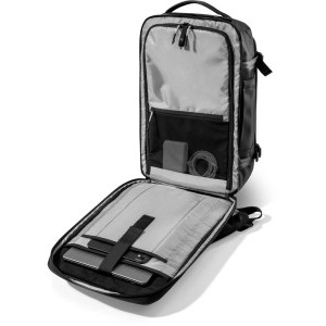Tomtoc Rucsac laptop 17.3 inch Navigator-T67, capacitate 38L, deschidere tip valiza, buzunare smart, culoare negru