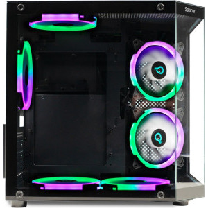Spacer AQUARIUM Black 3 Fans