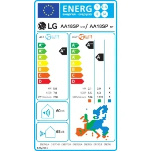 LG Artcool AI, 18000 BTU, Clasa A+++/A+, Wi-Fi, Dual Inverter, AI Air, Dual Vane