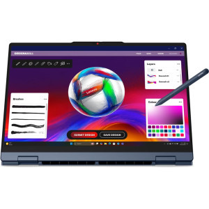 Lenovo 15.3'' IdeaPad 5 2-in-1 15IPH11, WUXGA IPS Touch, Procesor Intel® Core™ Ultra 7 355 (12M Cache, up to 4.70 GHz), 16GB DDR5, 1TB SSD, Intel Graphics, No OS, Cosmic Blue