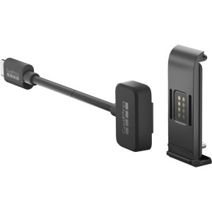 Accesoriu Camere video GoPro Kit usita + cablu alimentare magnetice Contacto pentru HERO11/12/13 Black