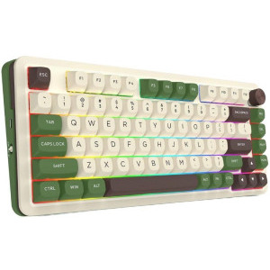 Redragon Cyrus Pro White-Green RGB Pink Switch Mecanica