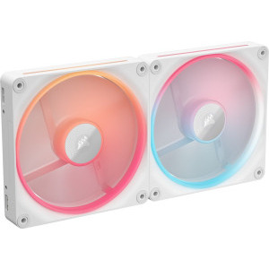 Corsair iCUE Link LX140-R RGB Dual Pack Reversed Starter Kit 140mm White