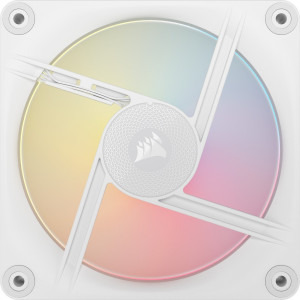 Corsair iCUE Link LX120-R RGB Starter Kit Reversed 120mm Three Fan Pack White