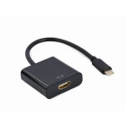 Adaptor Gembird 1x USB-C Male - 1x HDMI Female, Negru