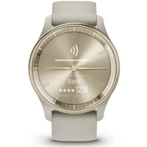 Garmin Vivomove Trend, WW, Silicone, French Gray