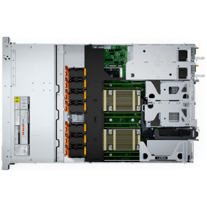 DELL PowerEdge R660xs 1U, Procesor Intel® Xeon® Silver 4510 2.4GHz Sapphire Rapids, 32GB RDIMM RAM, 1x 480GB SATA 6G SSD, PERC H755, 8x Hot Plug SFF