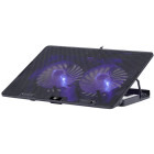 Stand/Cooler notebook Havit F2083, laptop 17 inch, 2 ventilatoare, Black