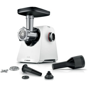 Masina de tocat Bosch MFWS607W, 2100W, 3.5kg/min, Alb