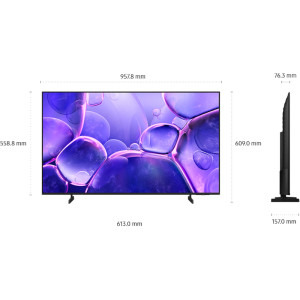 Samsung Smart TV UE43U8072F Seria U8072F 108cm negru 4K UHD HDR