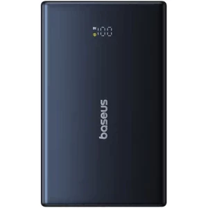 Baterie externa Baseus PicoGo, 10000 mAh, 1x USB, 2x USB-C, 20 W, Display, Black