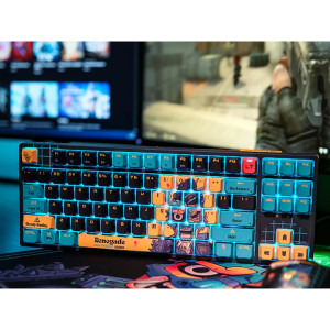 A4Tech AT87 Renegad TKL RGB Alpha Optical Switch Mecanica