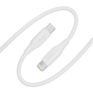 Allity AUC-02, USB-C Male la Lightning Male, 27W, 2 m, White