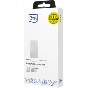 3MK Protectie pentru spate Armor Case pentru iPhone 15 Plus, culoarea Transparent