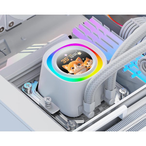 ID-Cooling FX360 LCD PE White