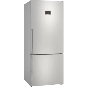Combina frigorifica Bosch KGN76XIEP, 526 L, Clasa E, Total No Frost, VitaFresh XXL, Control electronic, 186 cm, Inox