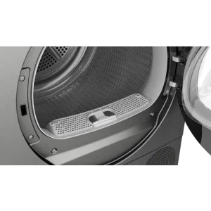 Bosch WQG245DREU, Pompa de caldura, 9 kg, Clasa C, AutoDry, SensitiveDrying, Self Cleaning Condenser, Gri