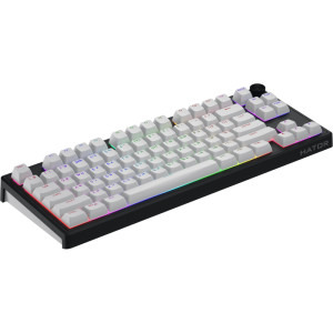HATOR Skyfall 80 TKL RGB Black/White Aurum Lemon Switch Mecanica