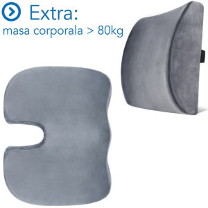 Suporto Set perna lombara + perna sezut, fermitate extra