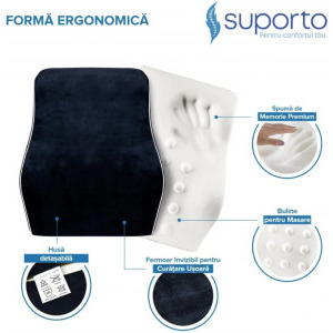 Suporto Set perna lombara completa + perna sezut coccis
