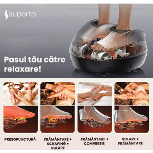Suporto Aparat de masaj pentru picioare, Reflexoterapie