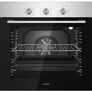 Cuptor incorporabil VIVAX BO-806BFTM X, Electric, 80 L, Grill, Clasa A, Inox