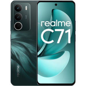 Smartphone Realme C71, 256GB, 8GB RAM, Dual SIM, 4G, Dual-Camera, Forest Owl