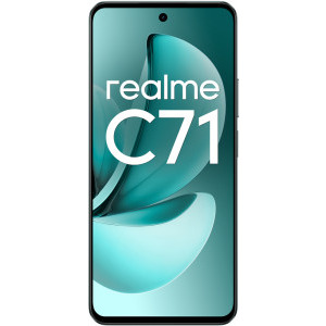 Realme C71, 128GB, 6GB RAM, Dual SIM, 4G, Dual-Camera, Forest Owl