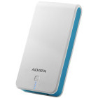 Baterie externa ADATA P20100, 20100 mAh, 2x USB, White/Blue
