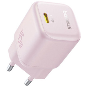 Incarcator retea Baseus PicoGo GaN, 1x USB-C, Quick Charge 45 W, Pink