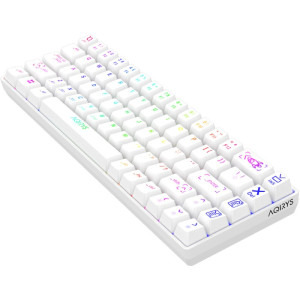 AQIRYS Mira 2.0 RGB White HaiMu Red Switch Mecanica