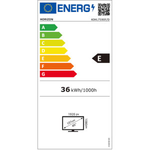 Horizon Smart TV 40HL7590F/D Seria HL7590F/D 101cm negru Full HD
