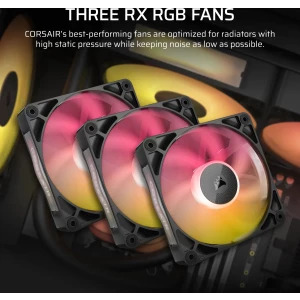 Corsair iCUE LINK Titan 360 RX LCD RGB Black