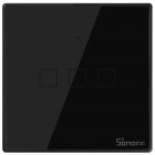 Sonoff Intrerupator triplu cu touch T3EU3C, Wi-Fi + RF, control de pe telefonul mobil